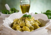 gnocchi pesto