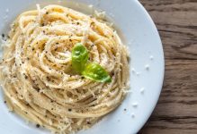 Spaghetti cacio e pepe